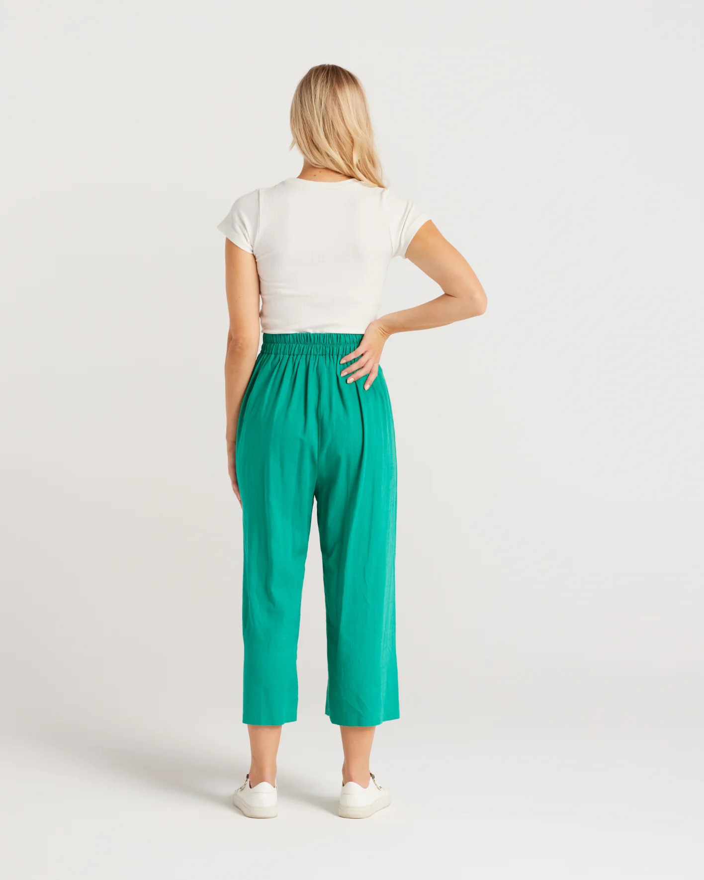 Zafina Elizabeth Pant Green - Image 9