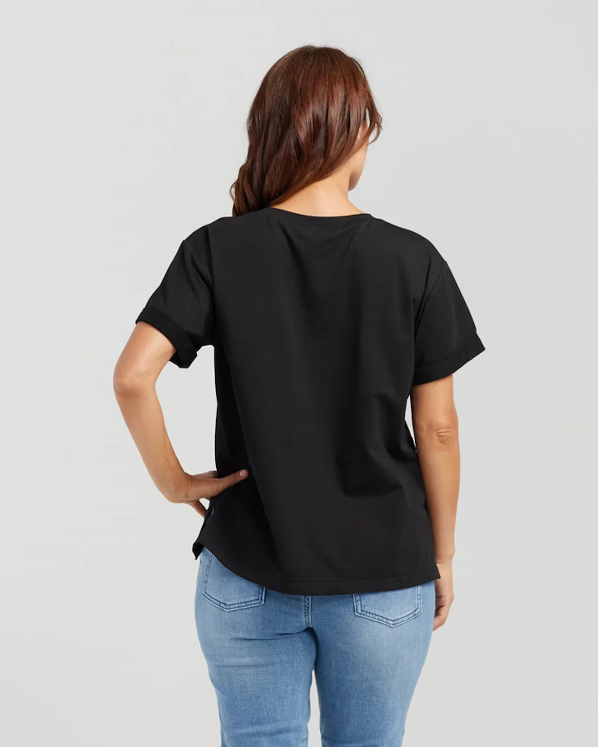 Zafina Elode T-Shirt - Black - Image 2