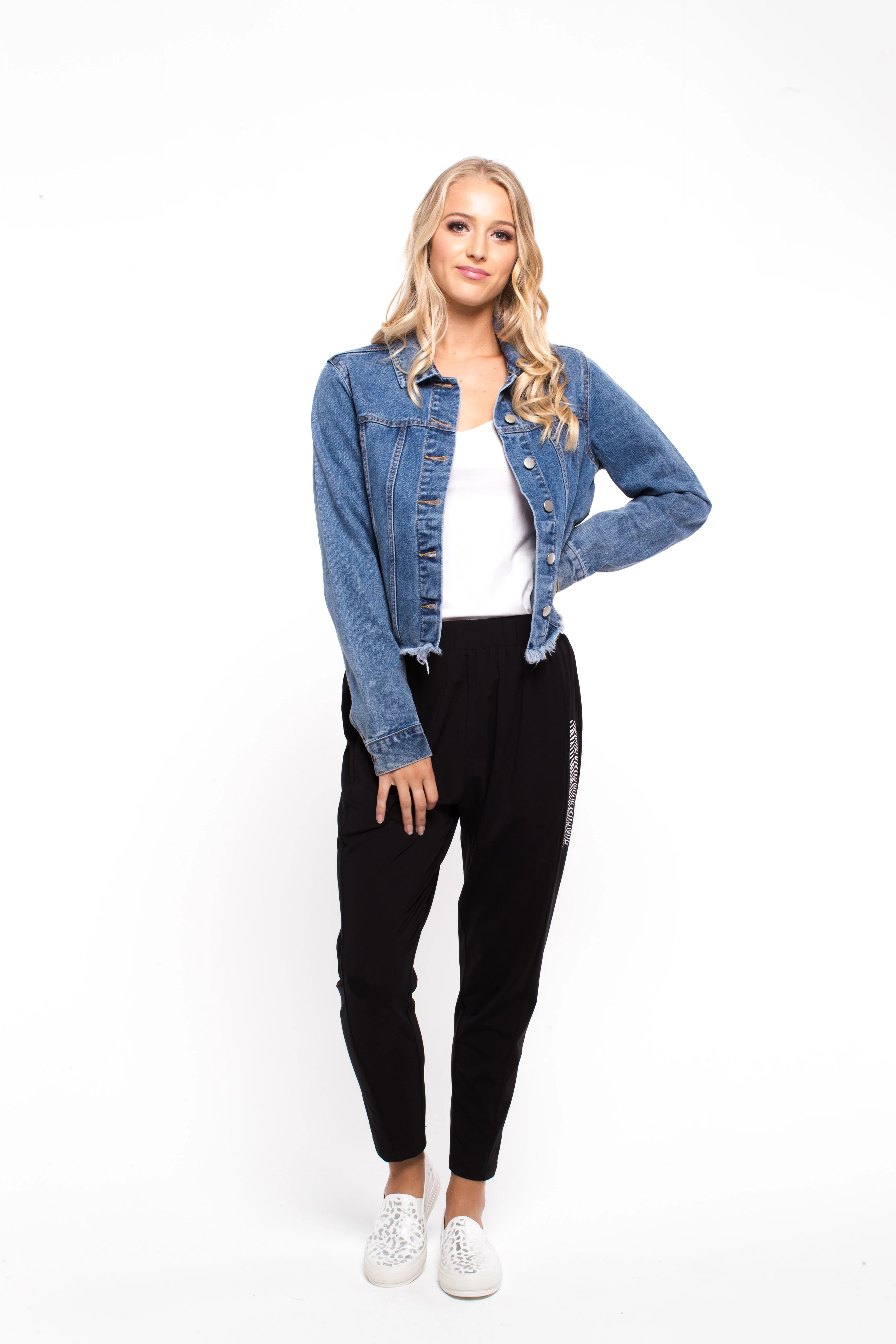 Zafina Faith Jacket - Denim
