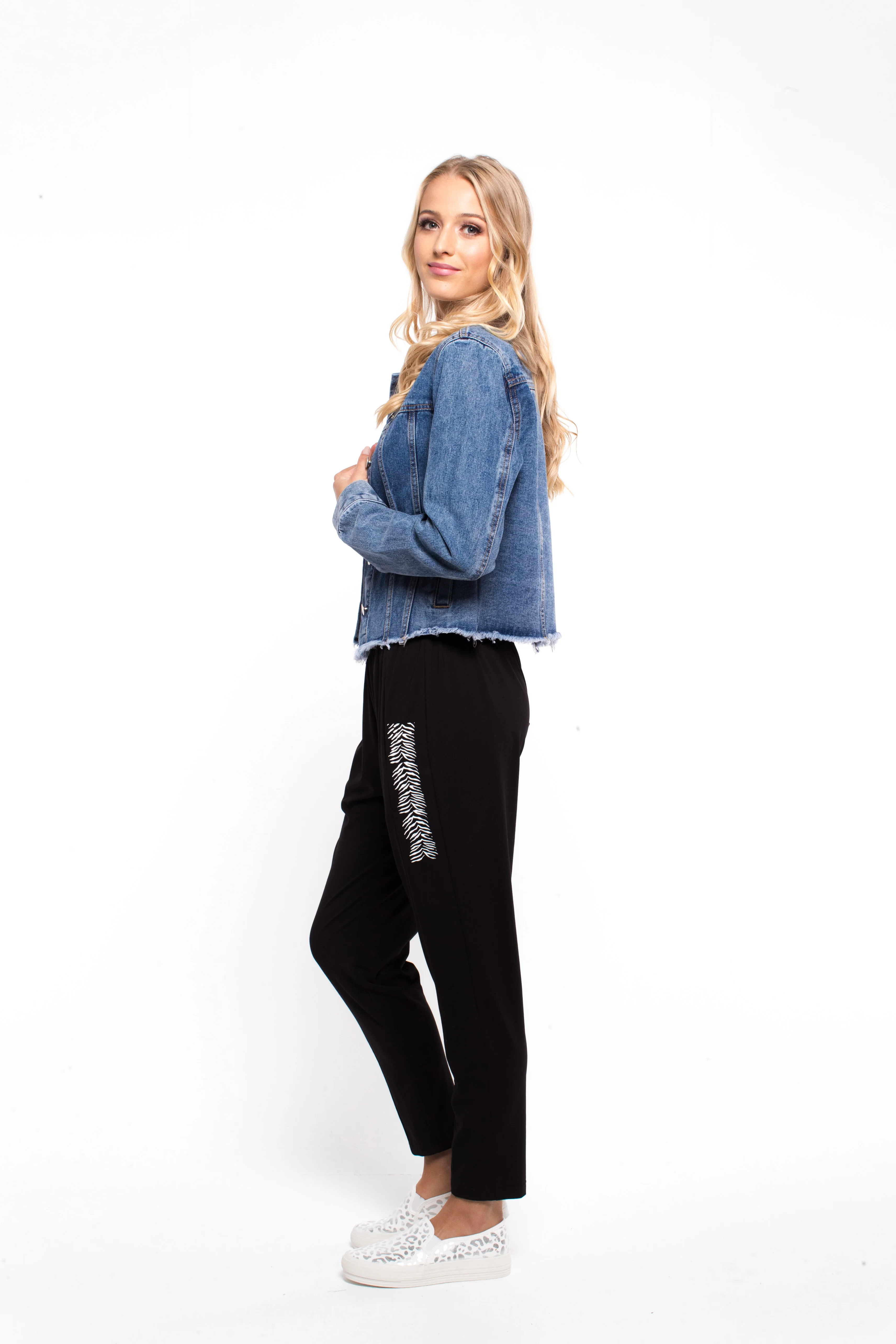 Zafina Faith Jacket - Denim - Image 2