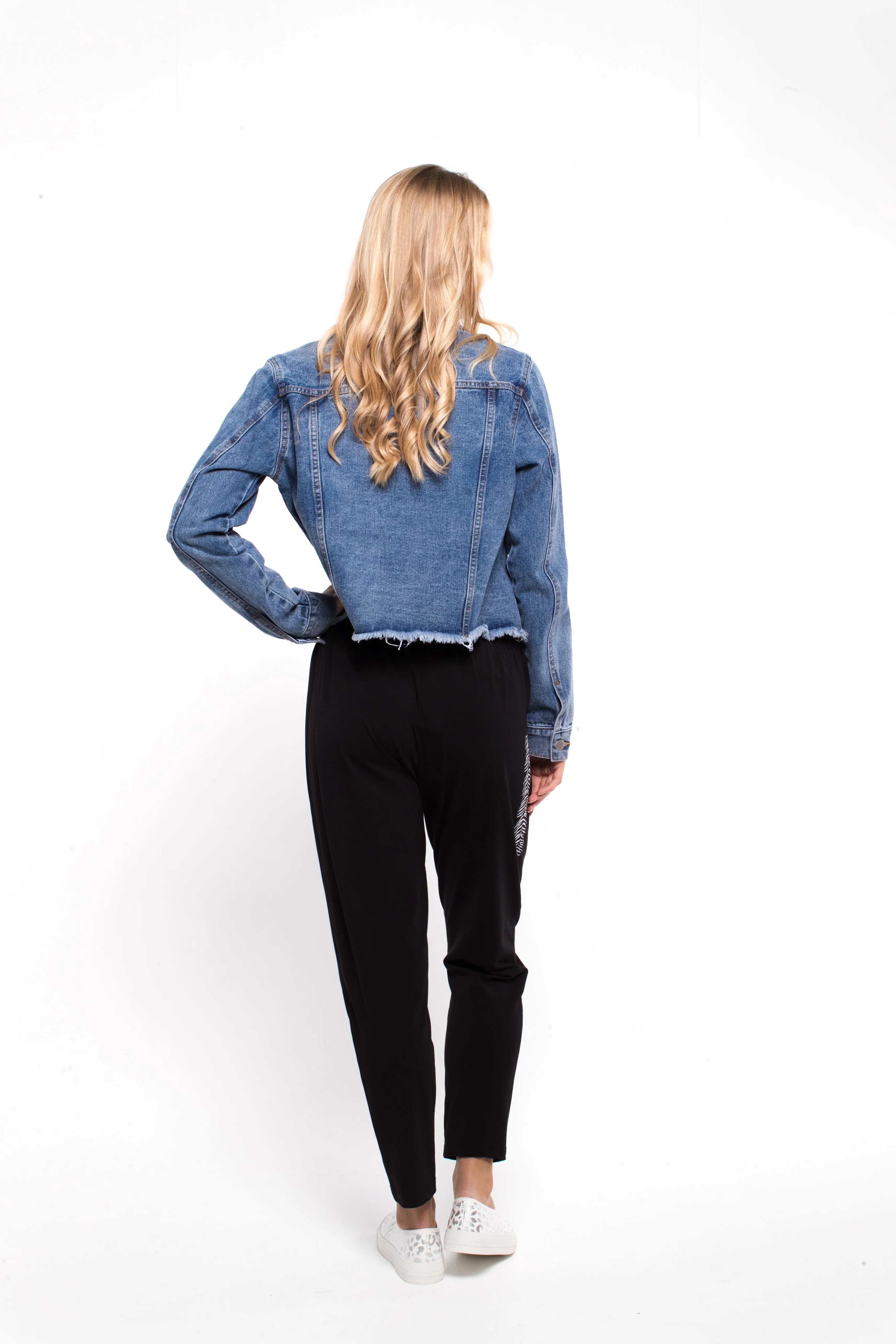 Zafina Faith Jacket - Denim - Image 3