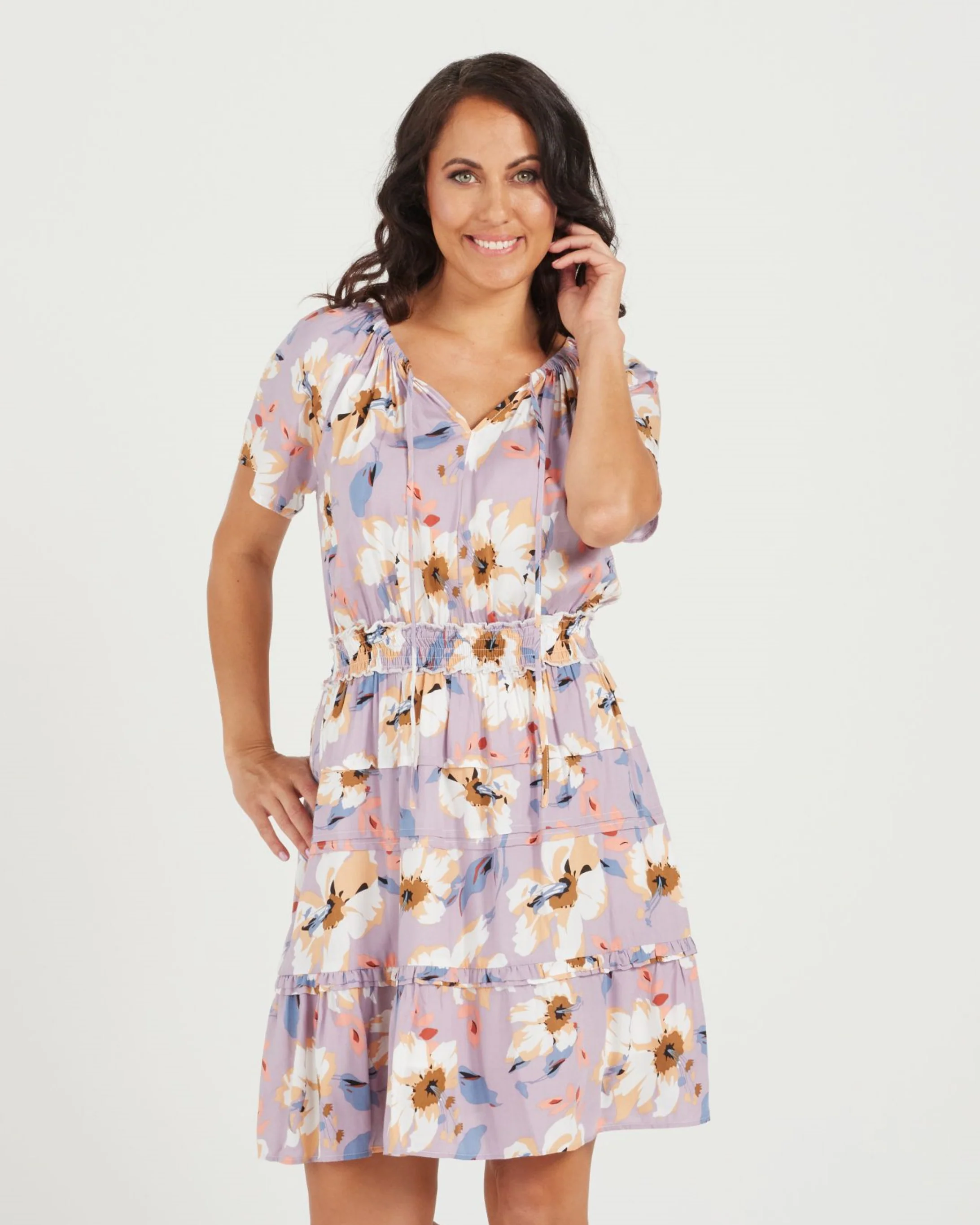 Zafina Freda Dress - Lilac
