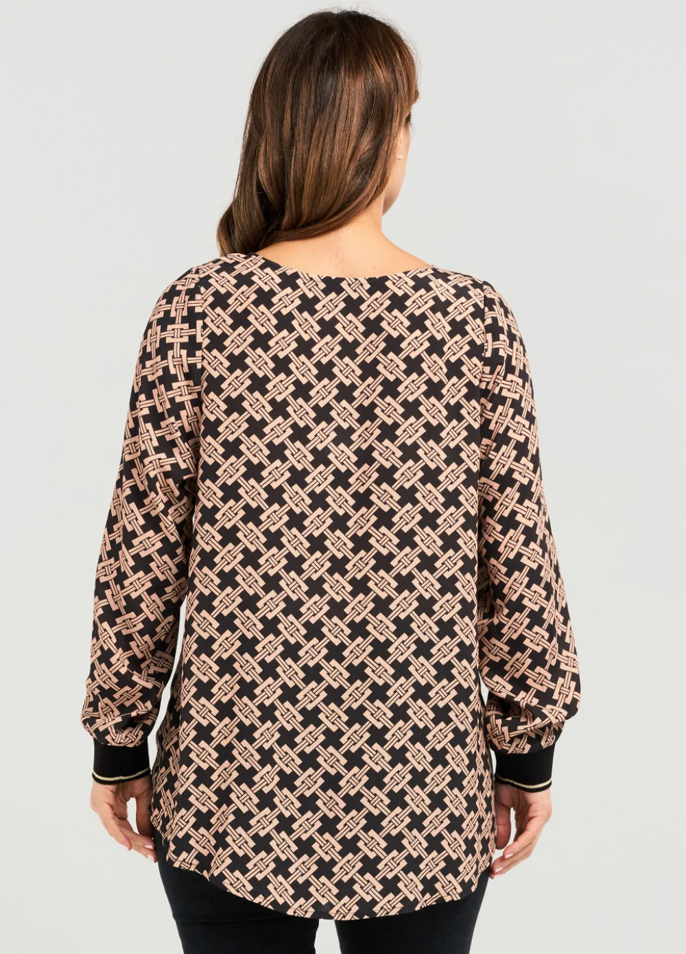Zafina Havana Top- Basket Weave - Image 2
