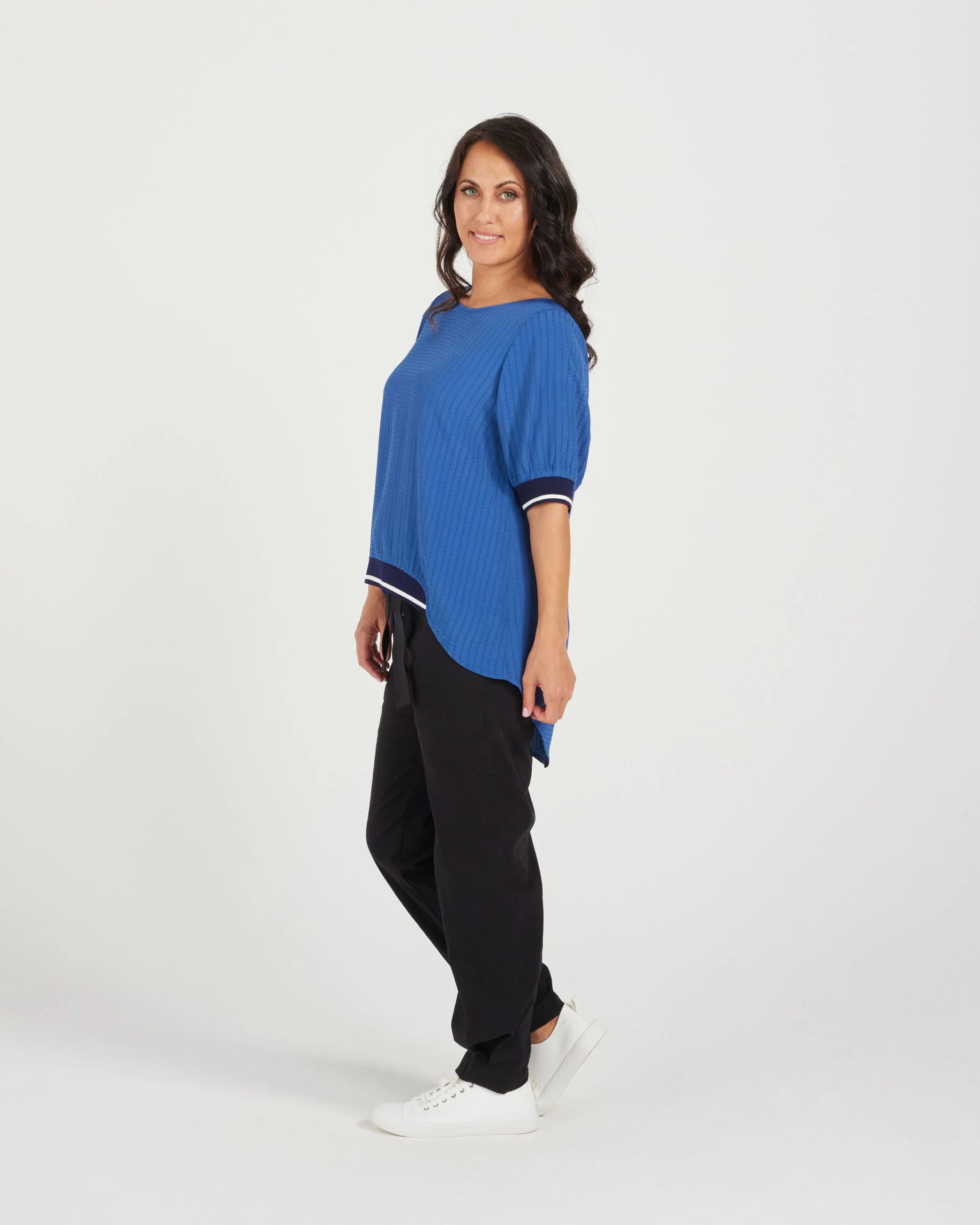 Zafina Havana Top - Blue - Image 2