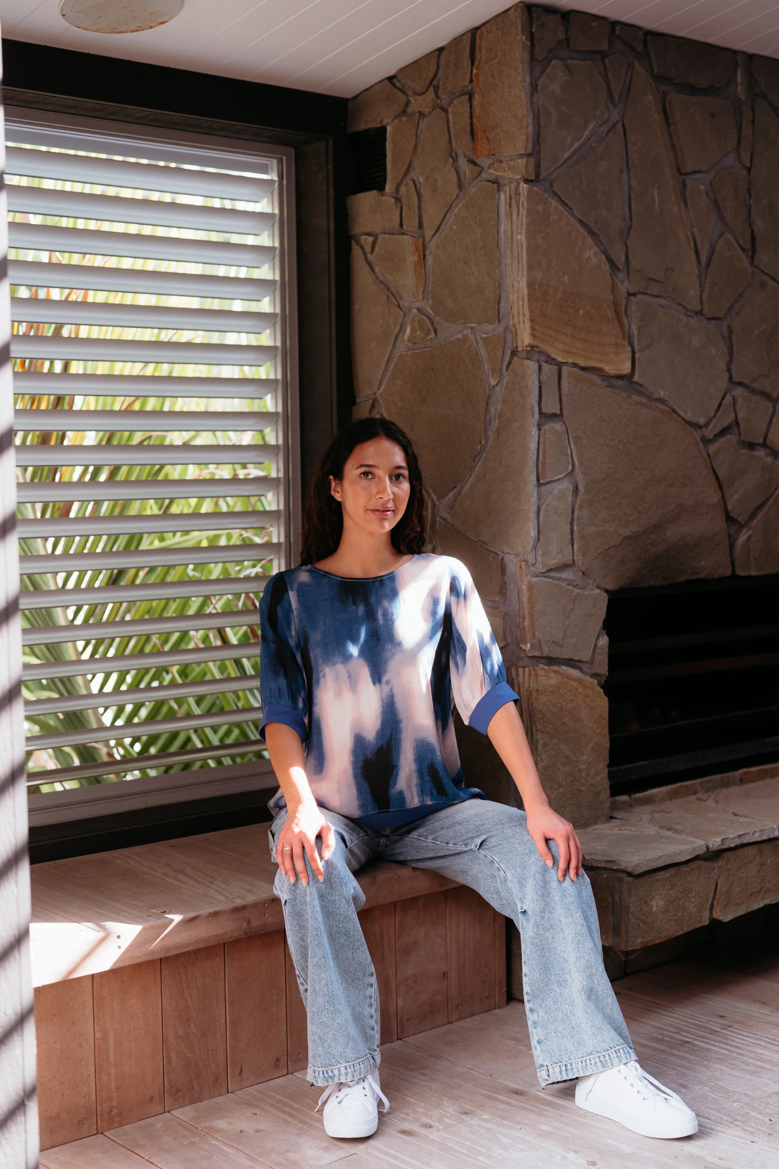 Zafina Havana Top - Celeste - Image 8