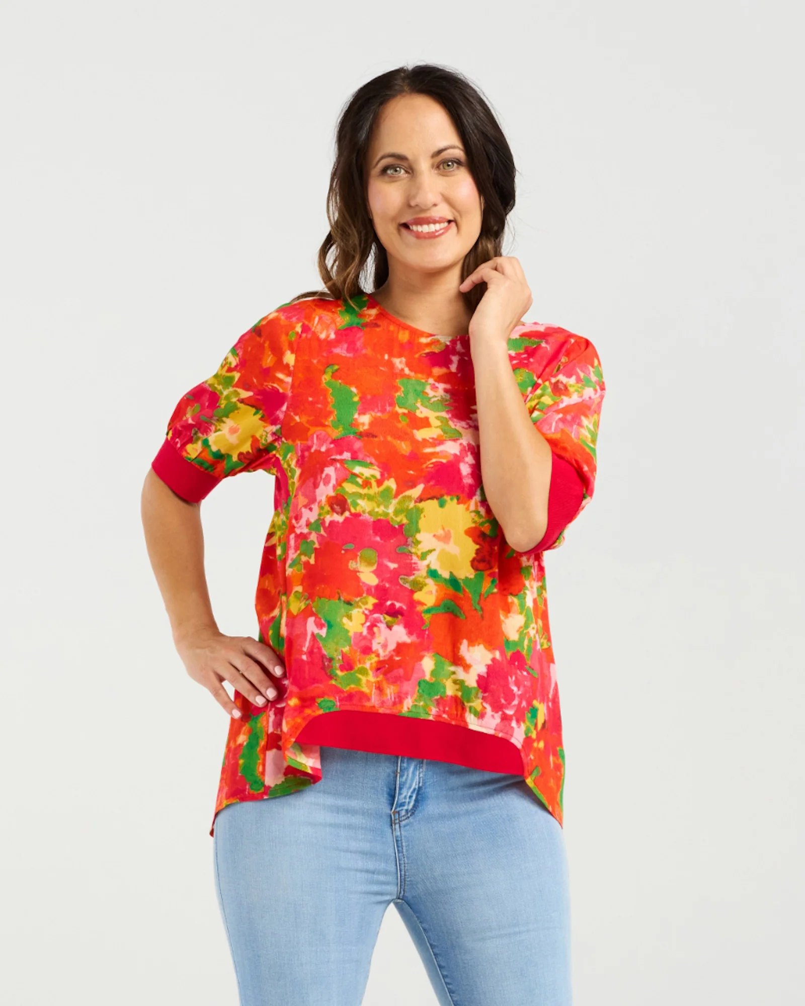 Zafina Havana Top - Flora Fusion - Image 2