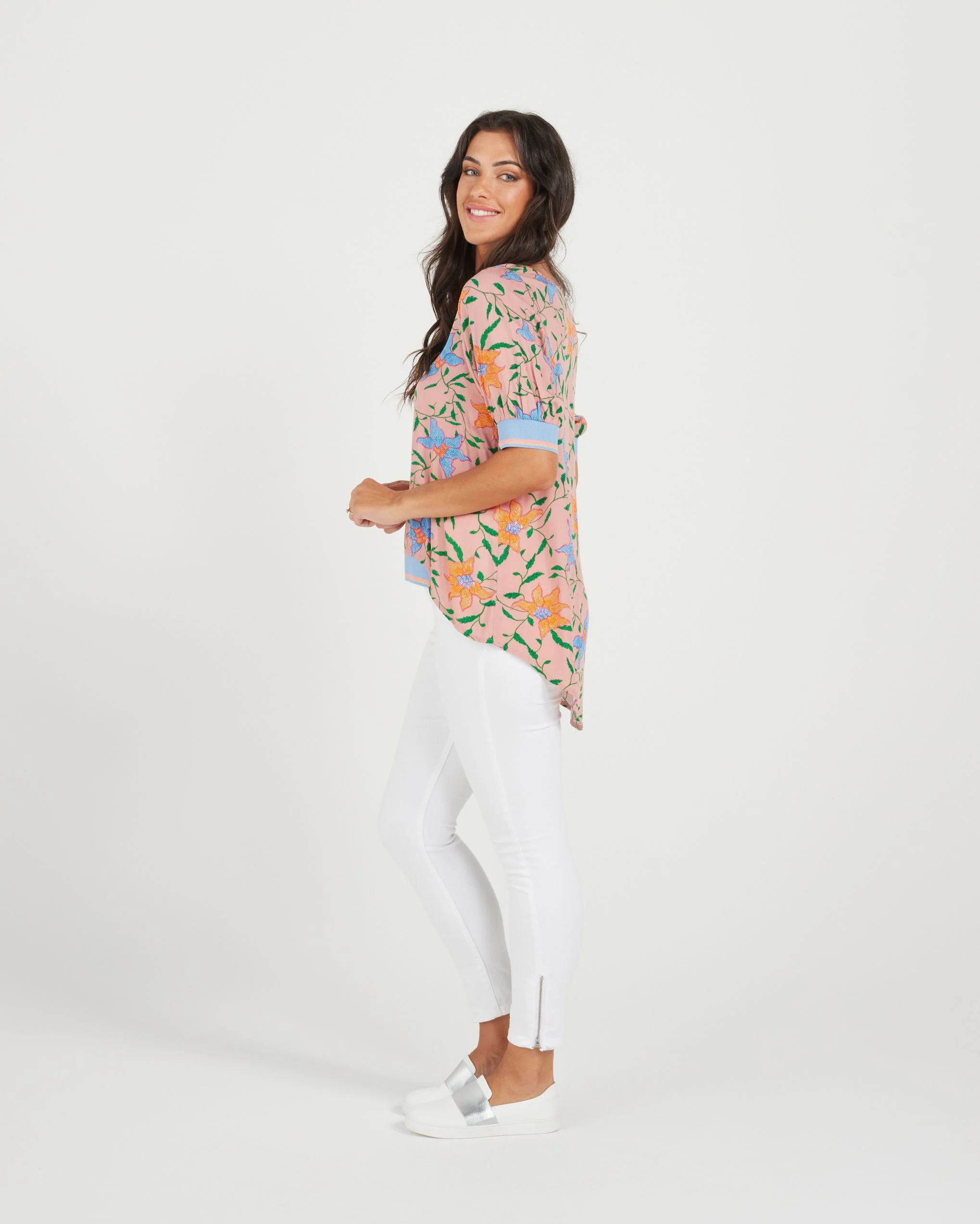 Zafina Havana Top - Pink Dalia - Image 2