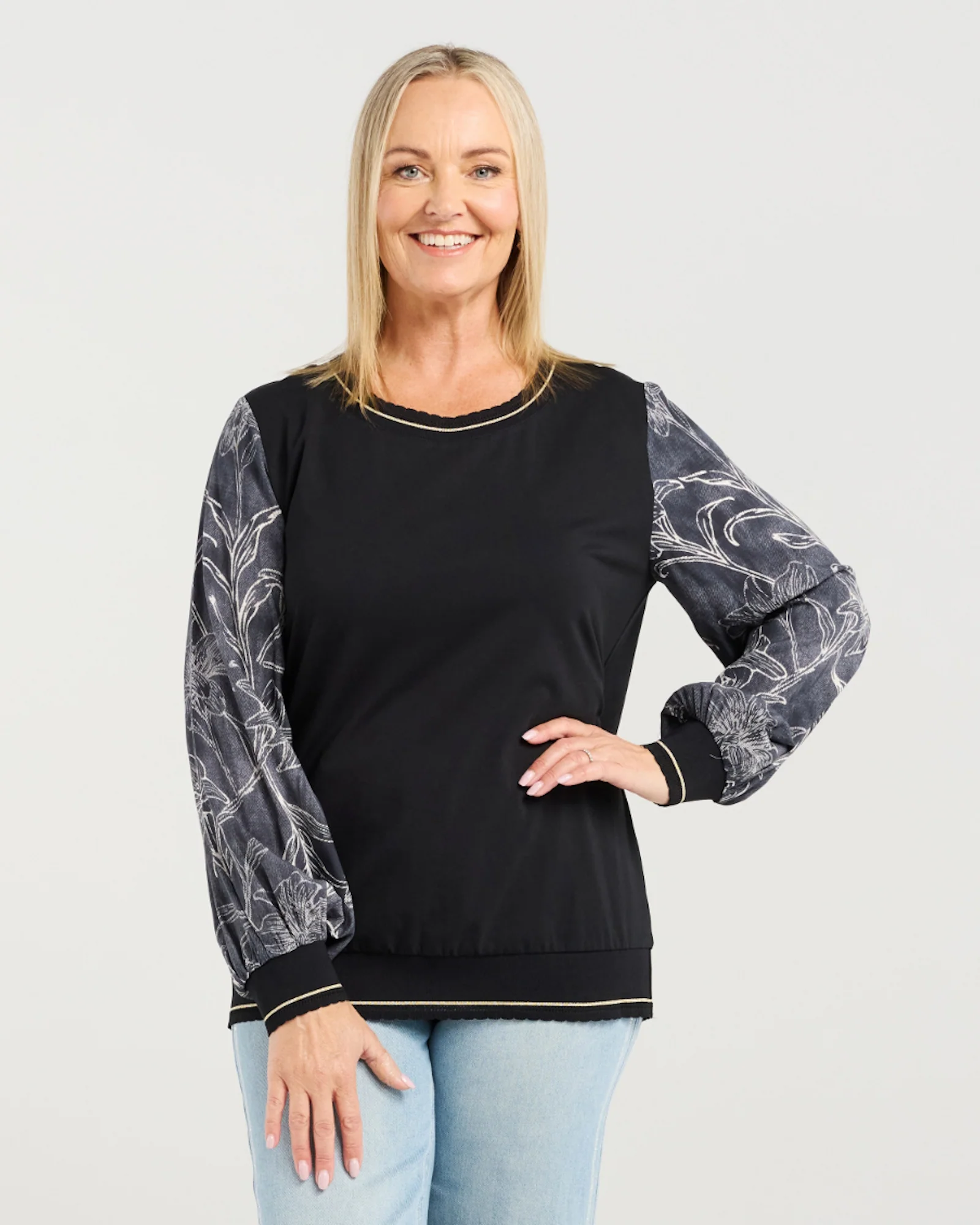 Zafina Isadora Top Stone Lily