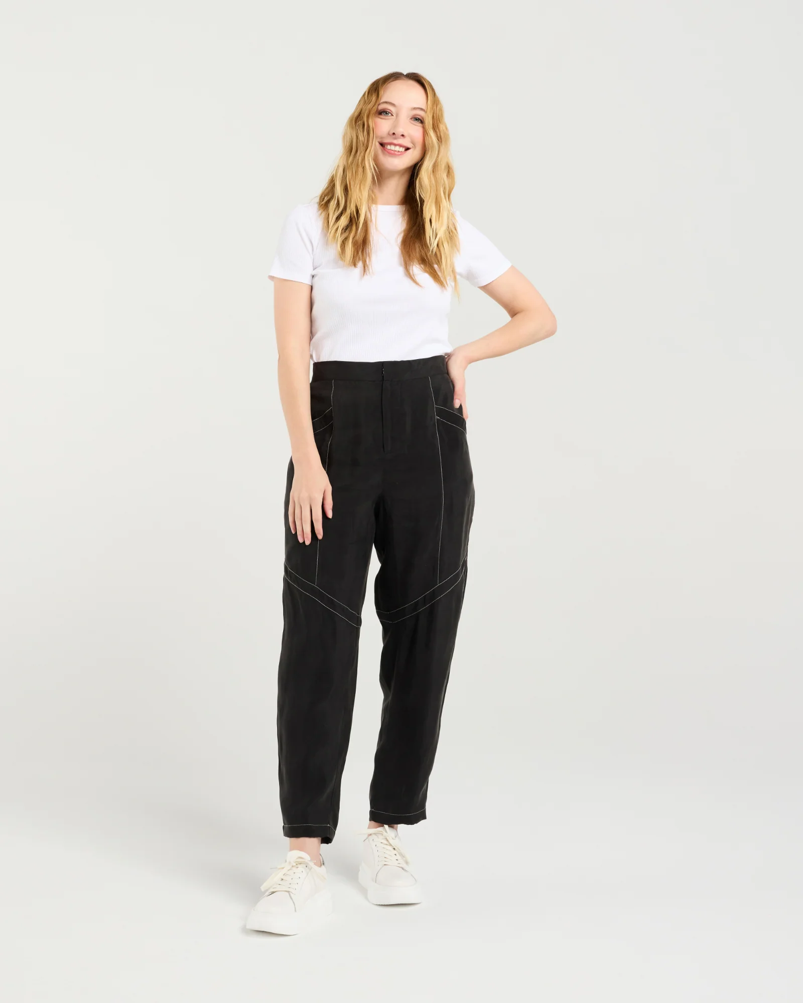 Zafina Lilith Pant - Black - Image 3