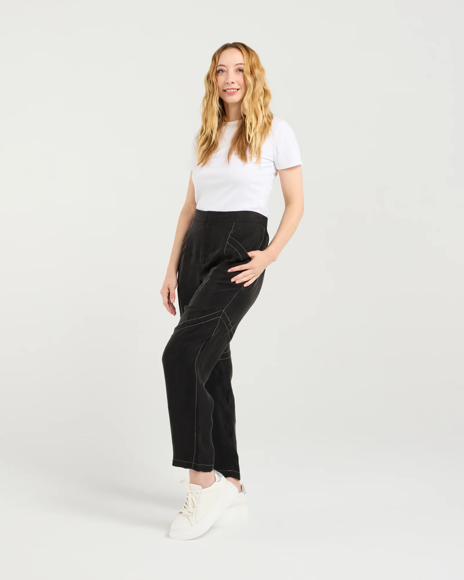 Zafina Lilith Pant - Black - Image 4