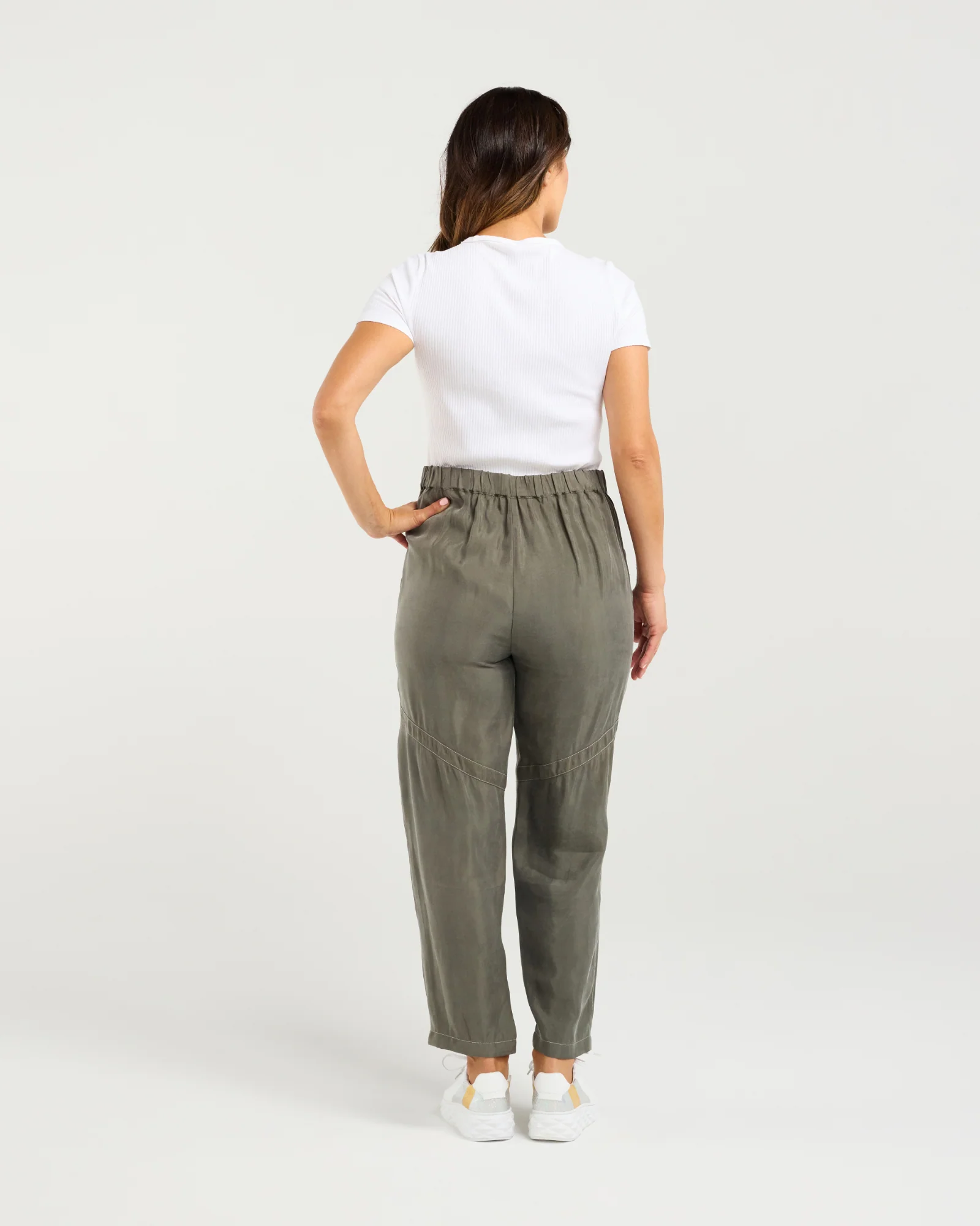 Zafina Lilith Pant - Olive - Image 3