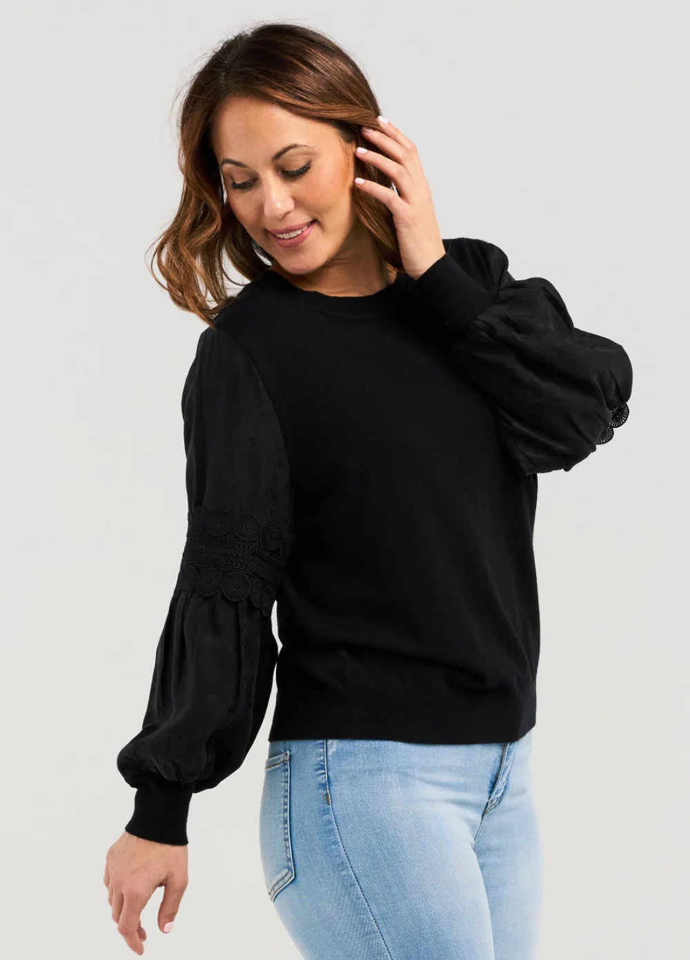 Zafina Lillith Top- Black - Image 2