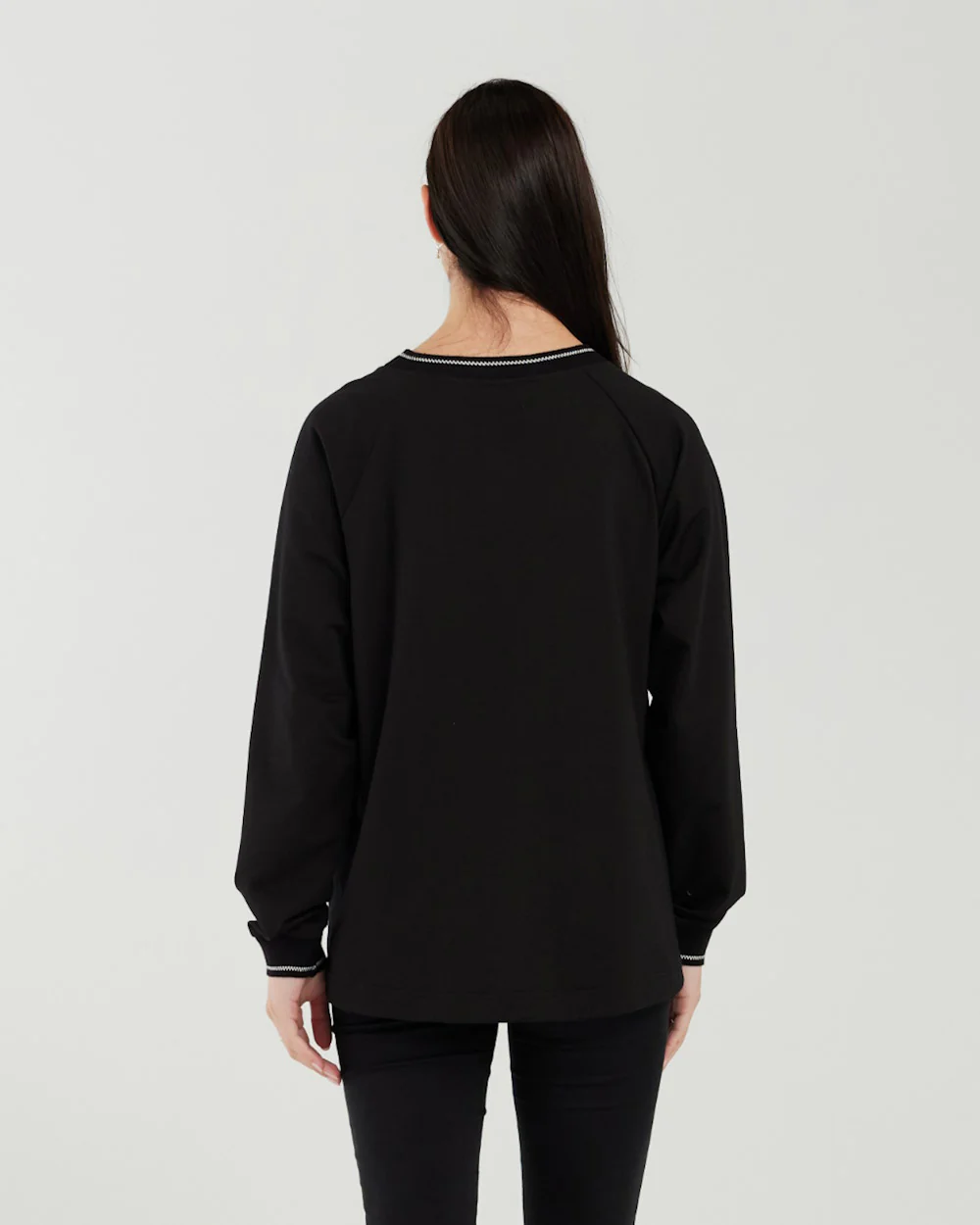 Zafina Marissa Jumper - Black - Image 2