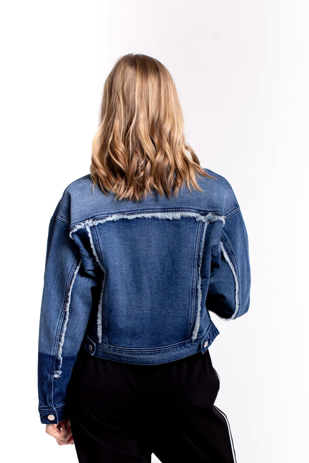 Zafina Mercer Jacket - Denim - Image 2