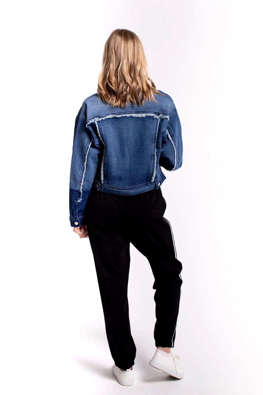 Zafina Mercer Jacket - Denim - Image 6