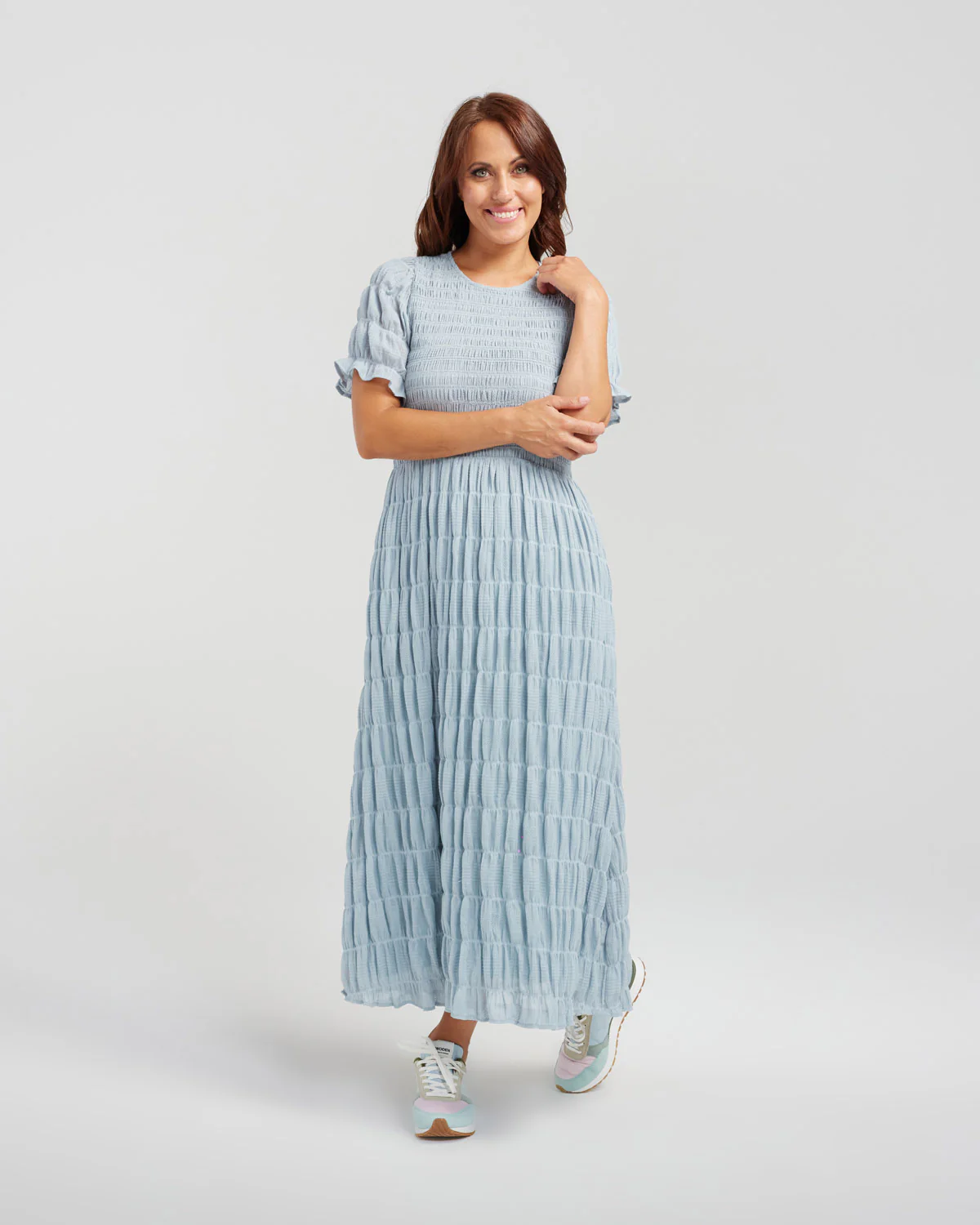 Zafina Nicole Dress - Blue - Image 3