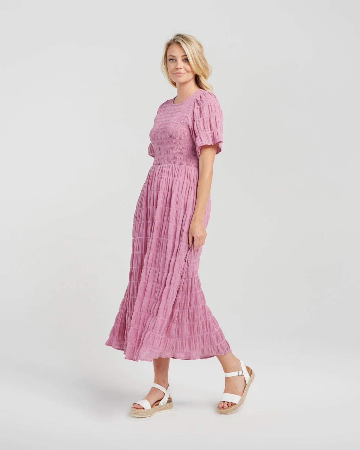 Zafina Nicole Dress - Rose - Image 10