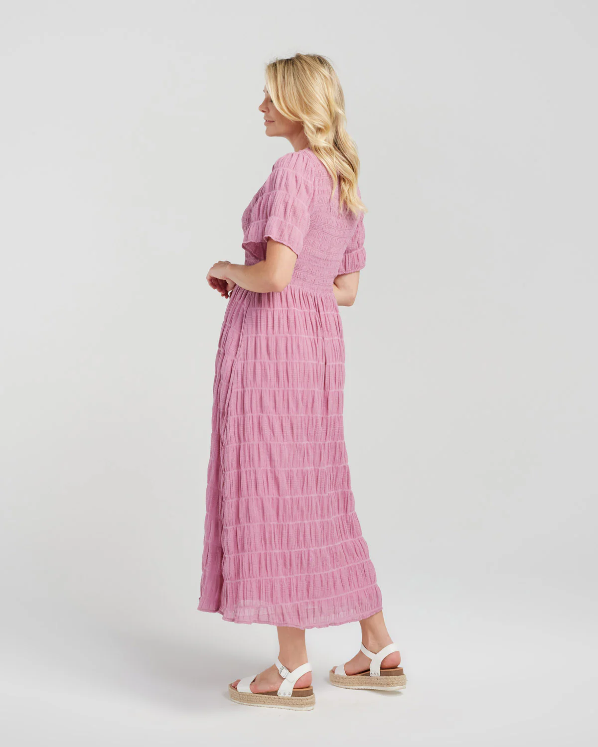 Zafina Nicole Dress - Rose - Image 4