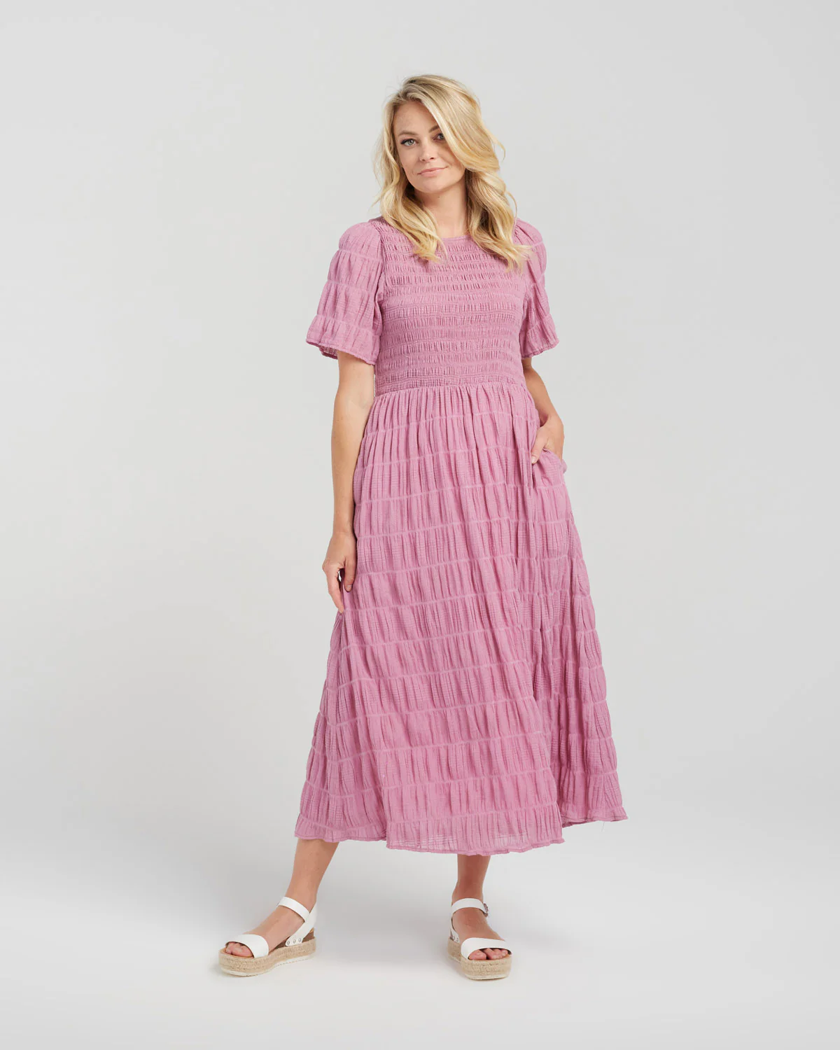 Zafina Nicole Dress - Rose - Image 5