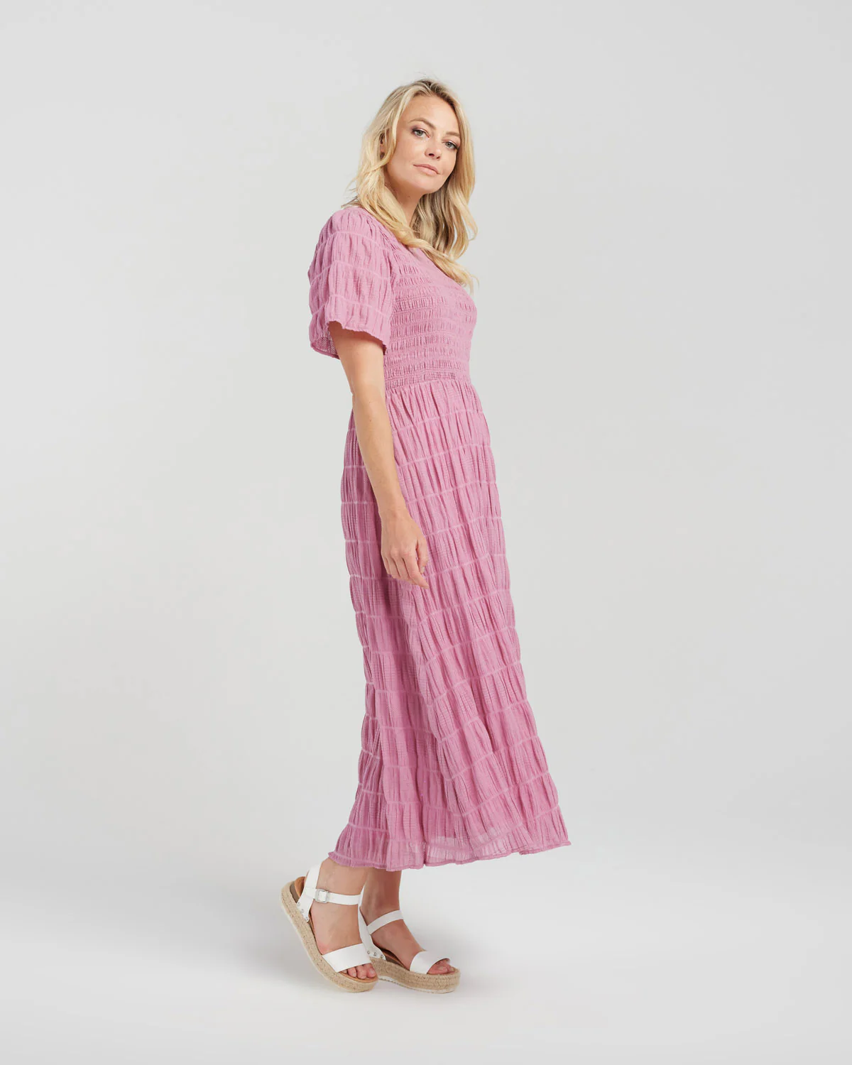 Zafina Nicole Dress - Rose - Image 7