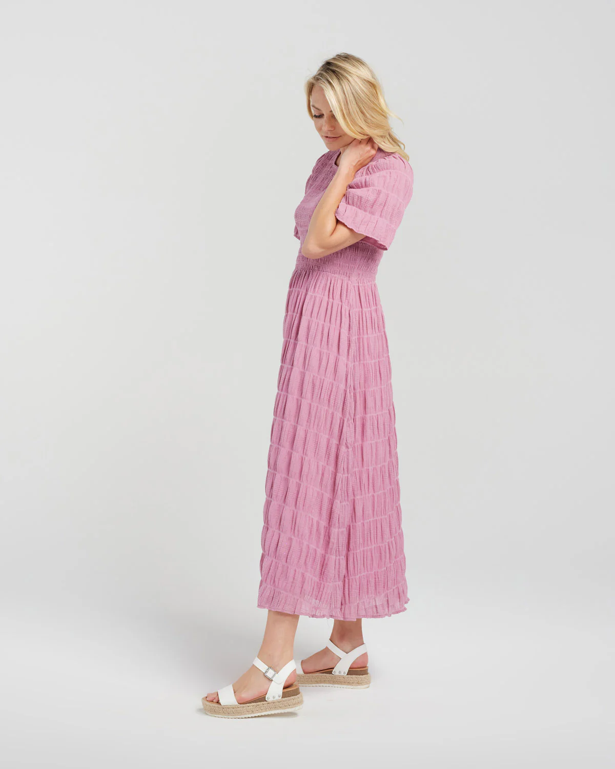 Zafina Nicole Dress - Rose - Image 9