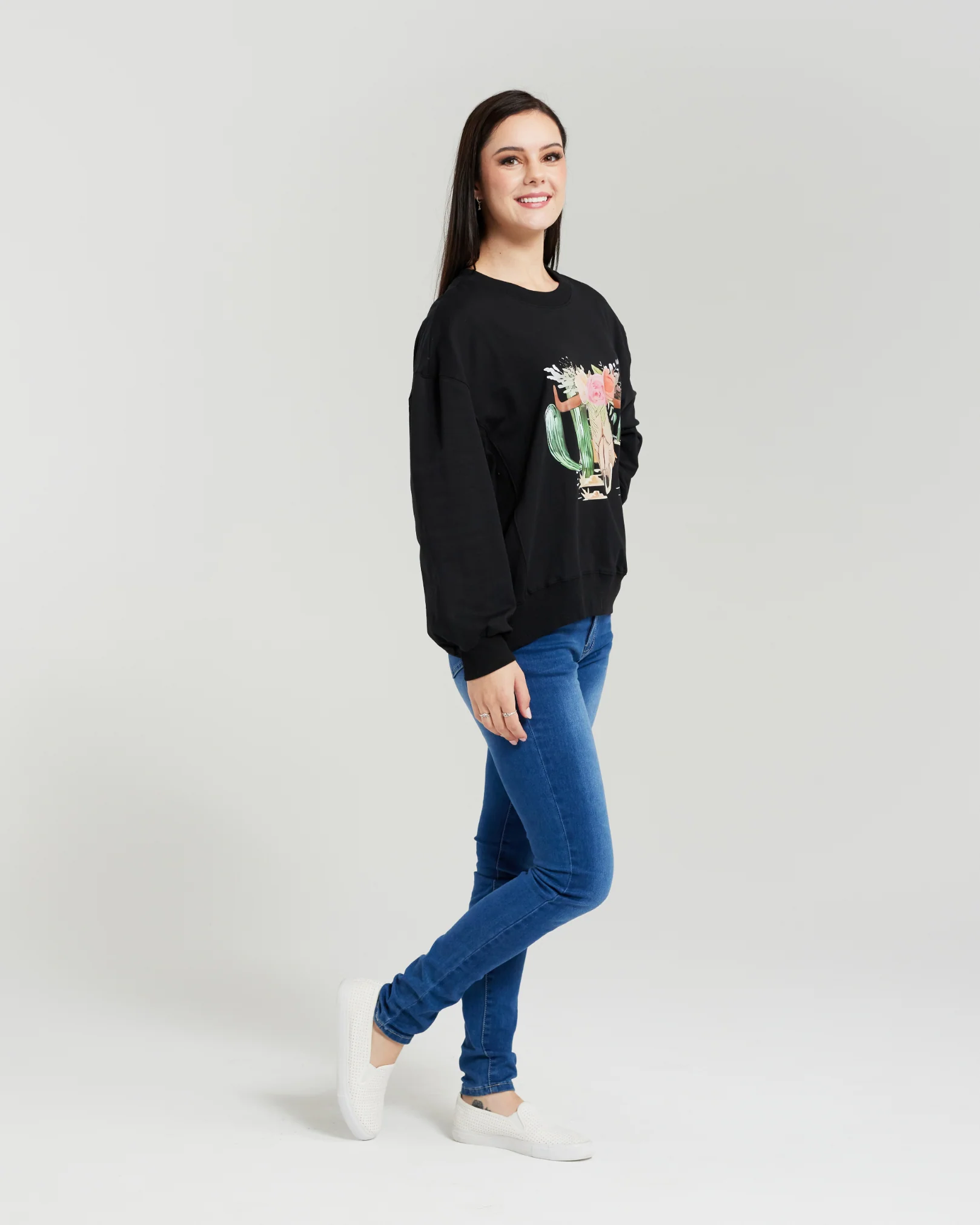 Zafina Nyla Sweat - Black Arizona - Image 4