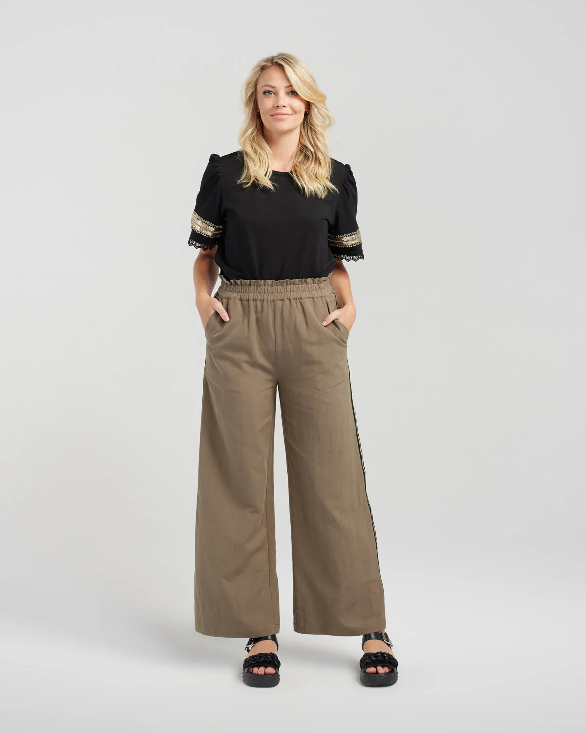 Zafina Petra Pant - Olive - Image 12
