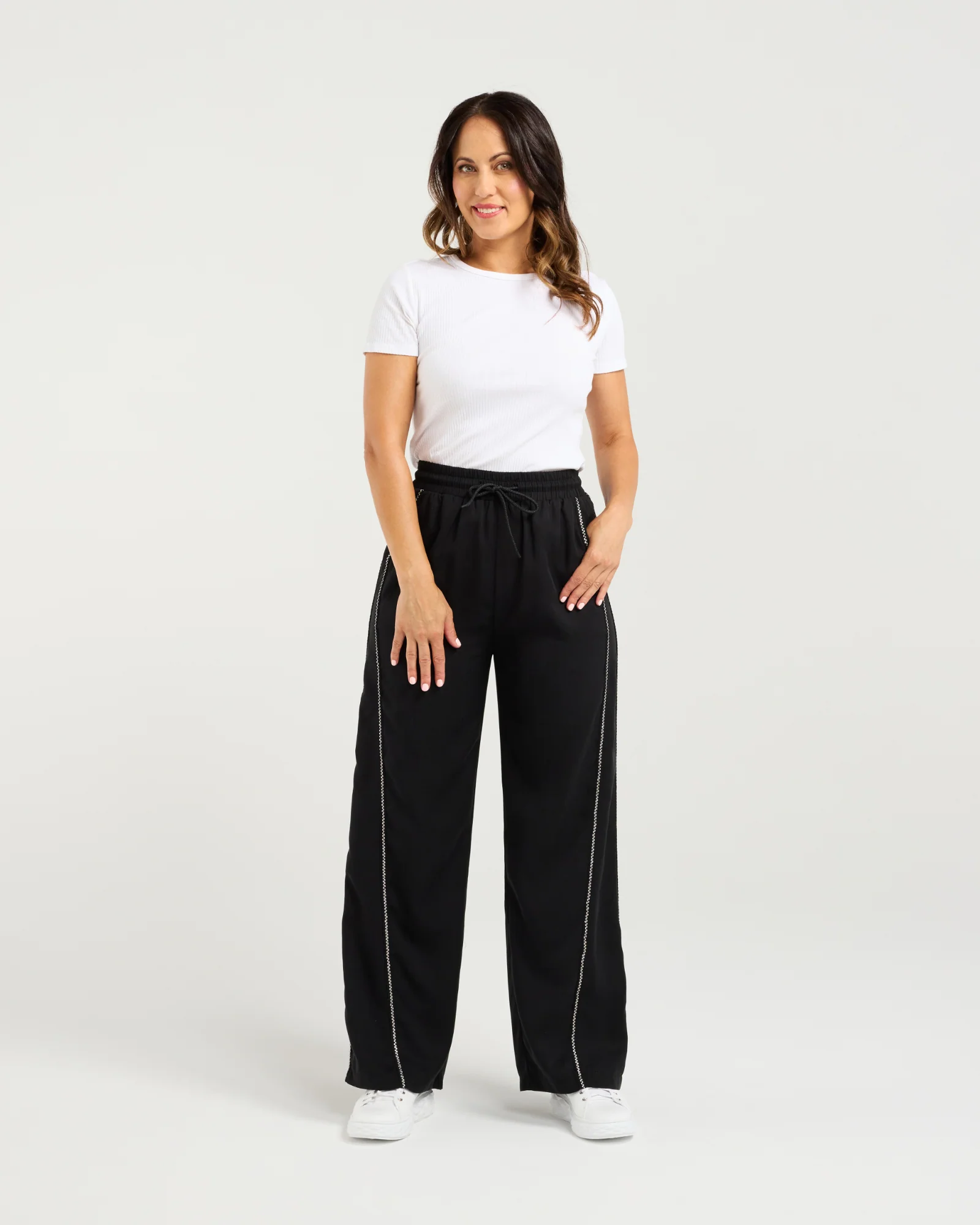Zafina Polly Pant - Black - Image 3