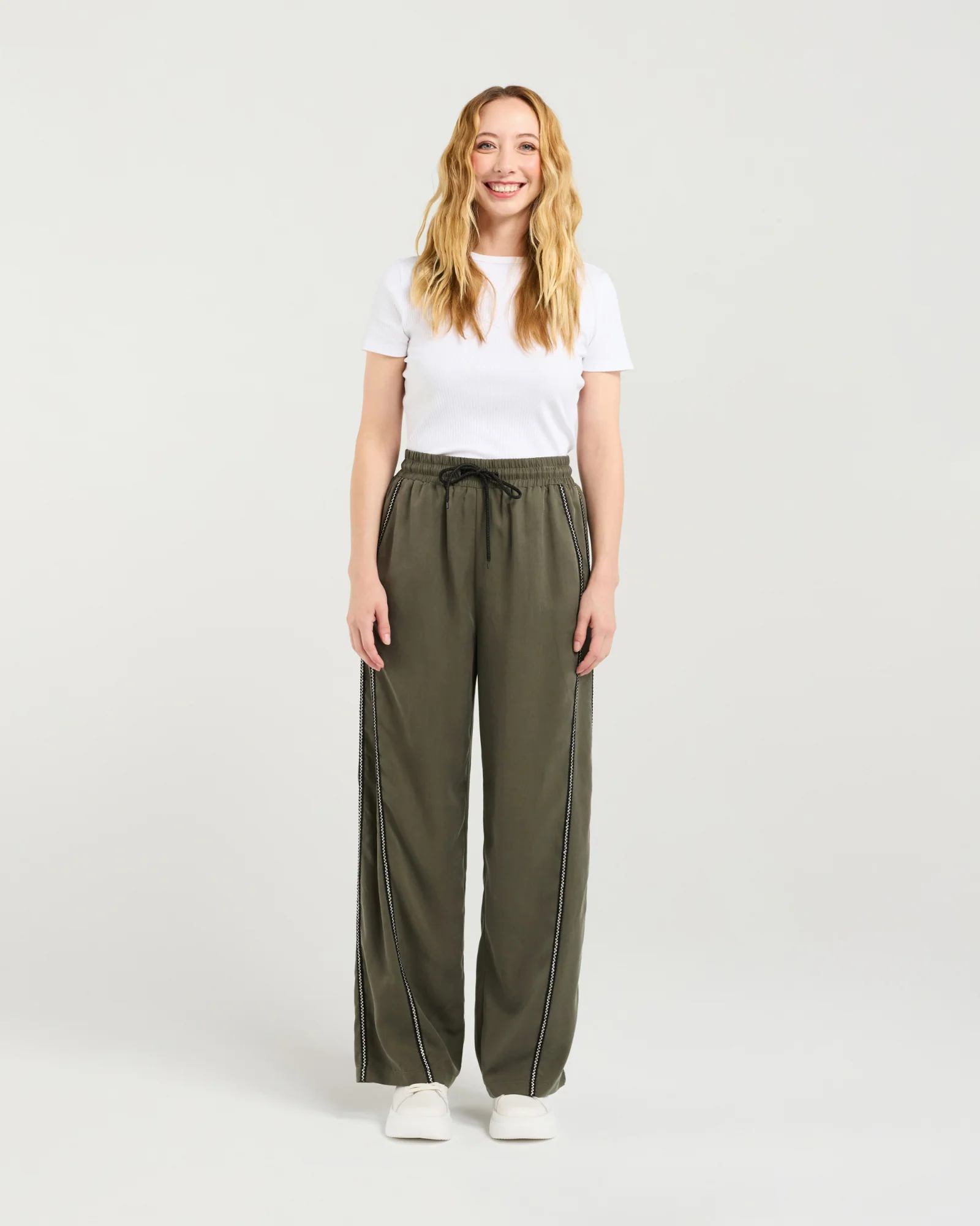 Zafina Polly Pant - Olive - Image 2