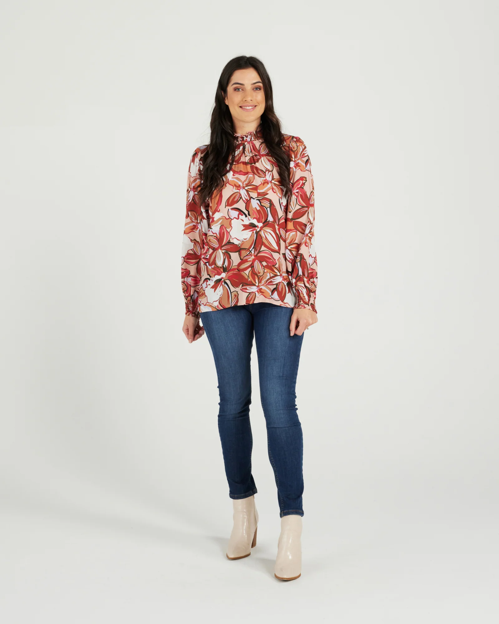 Zafina Saniya Top Pink Expresso - Image 2