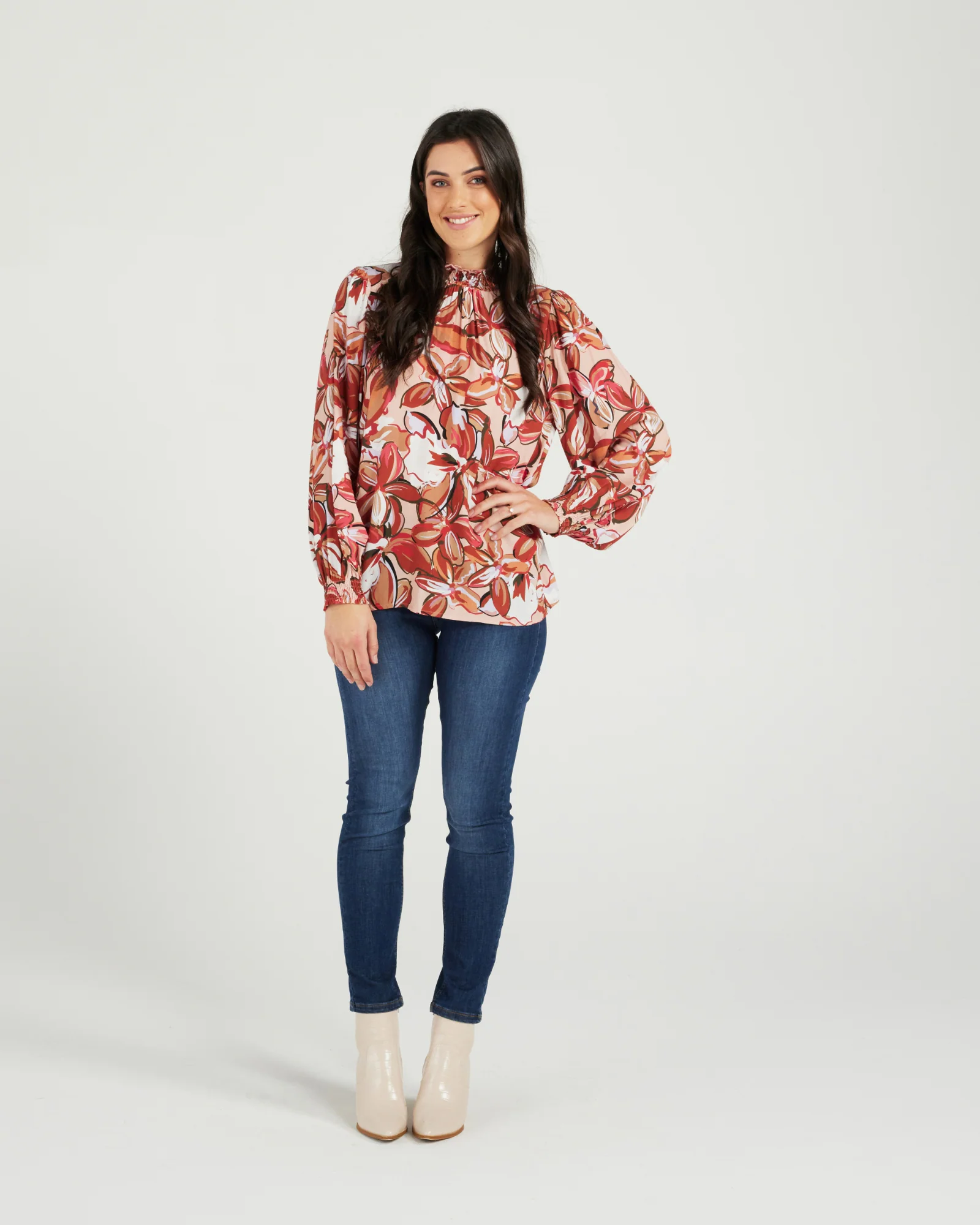 Zafina Saniya Top Pink Expresso - Image 4