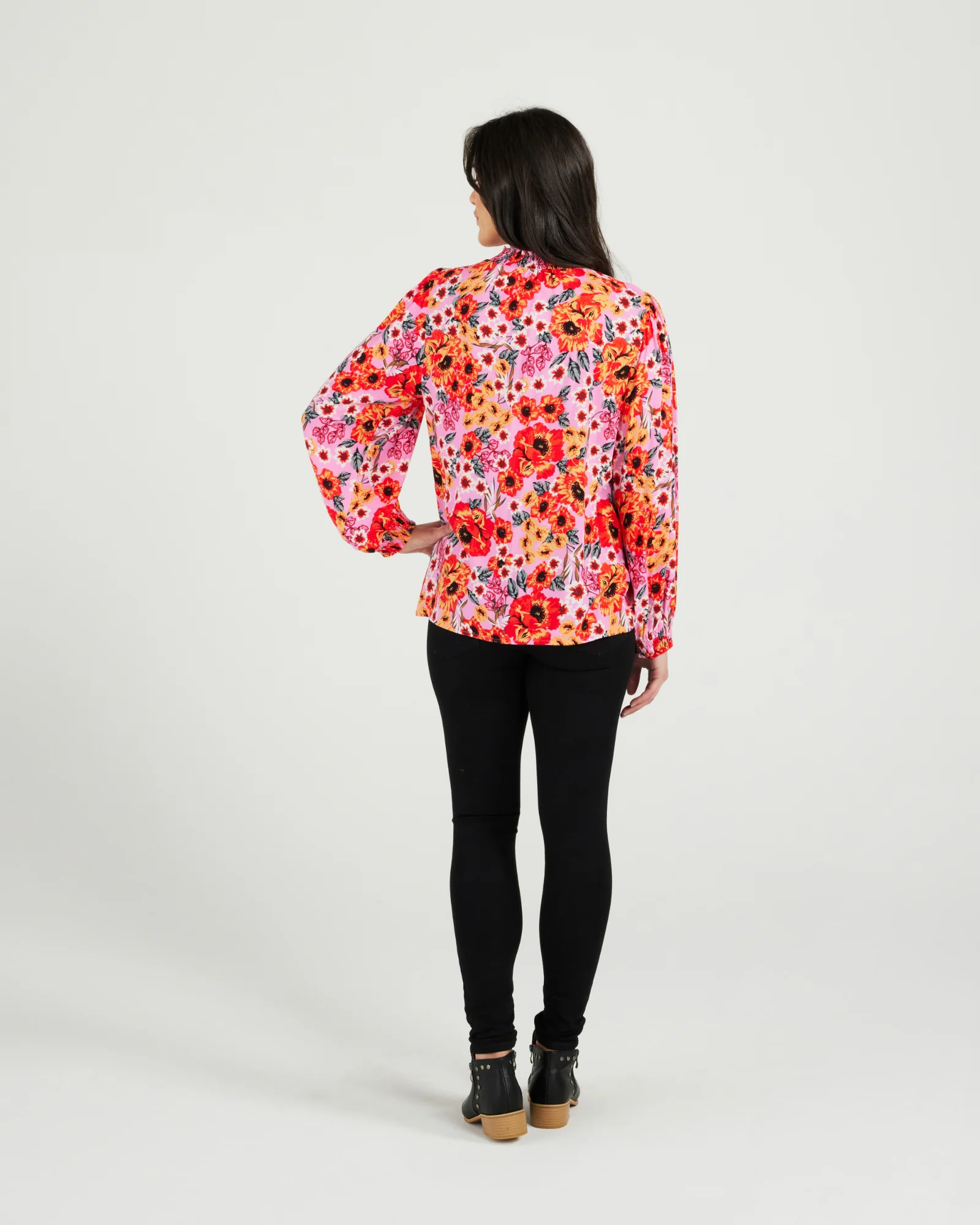 Zafina Saniya Top -Pink - Image 3
