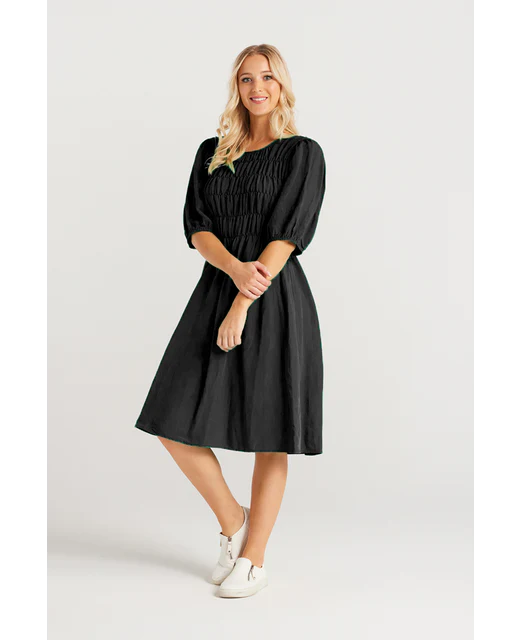 Zafina Sienna Dress Black