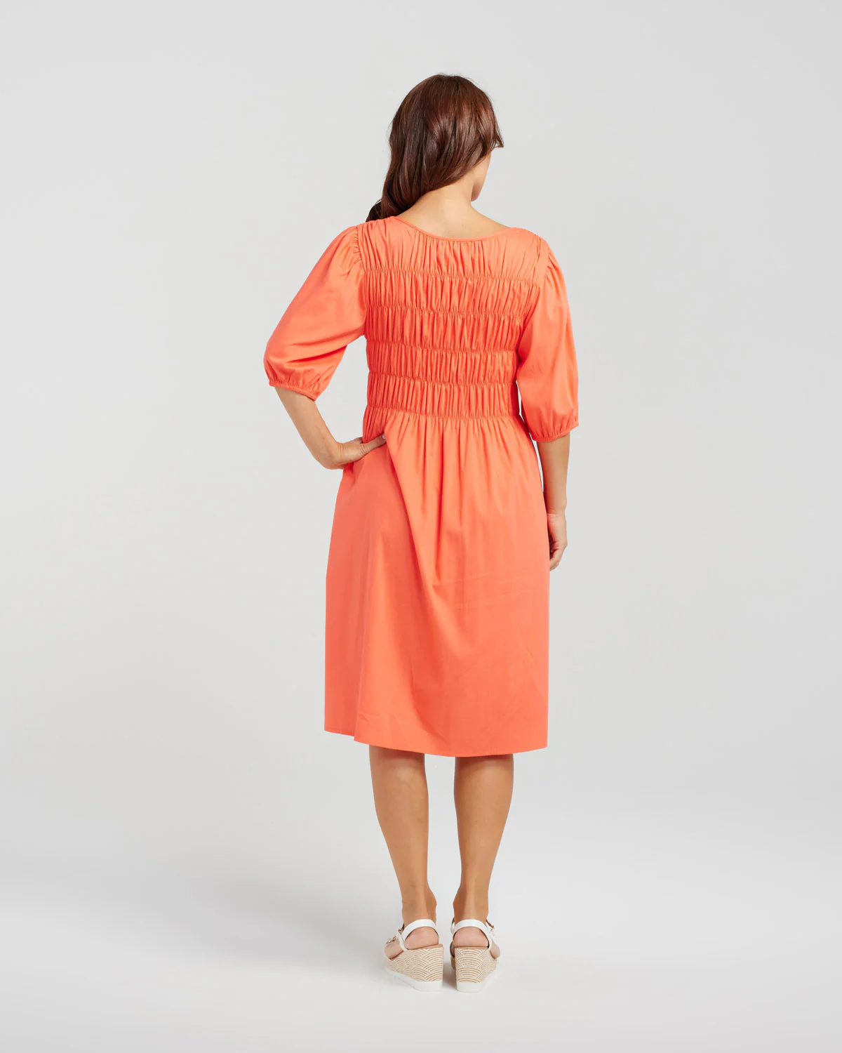 Zafina Sienna Dress - Coral - Image 6