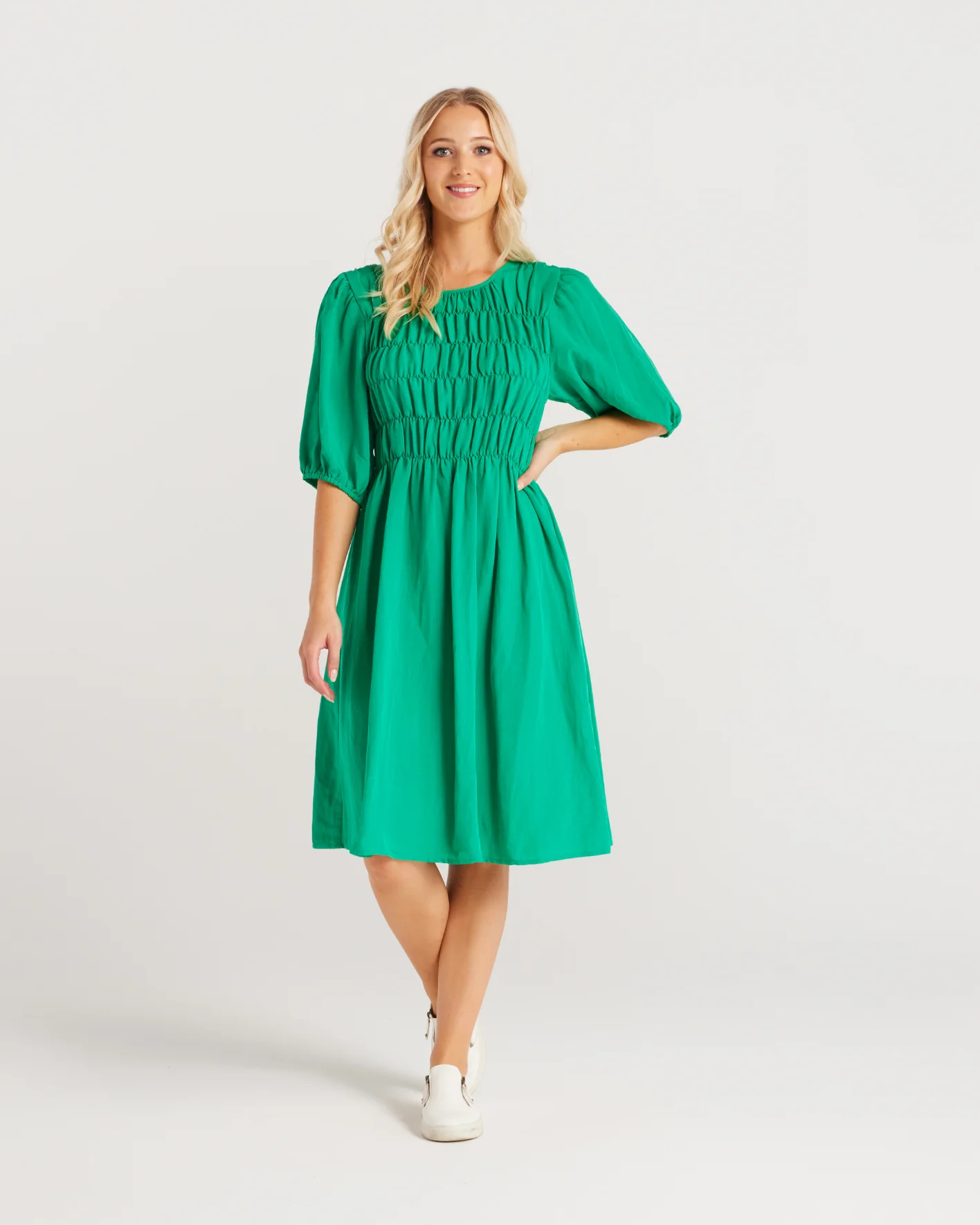 Zafina Sienna Dress Green
