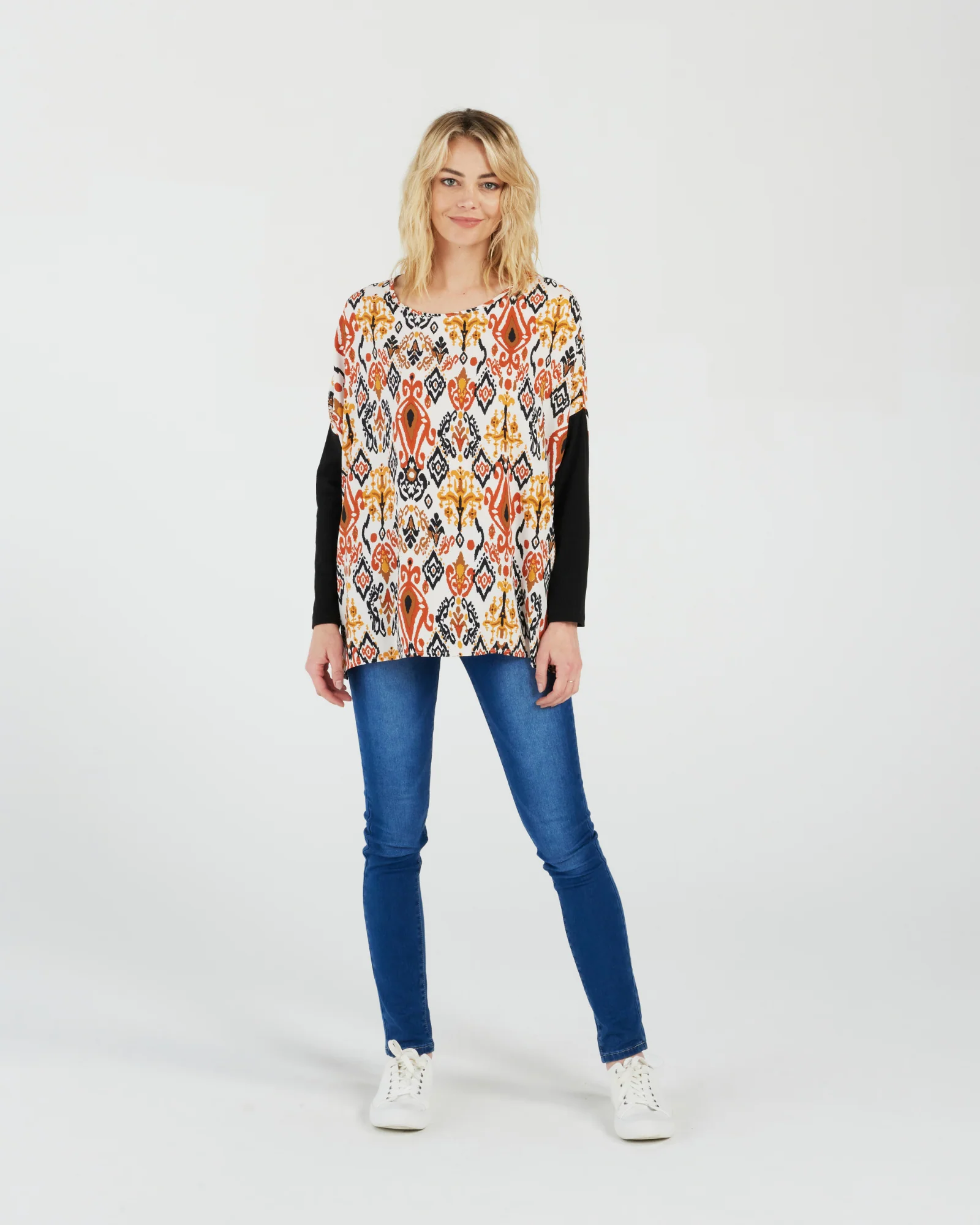 Zafina Sunset Top Rust/Gold - Image 5