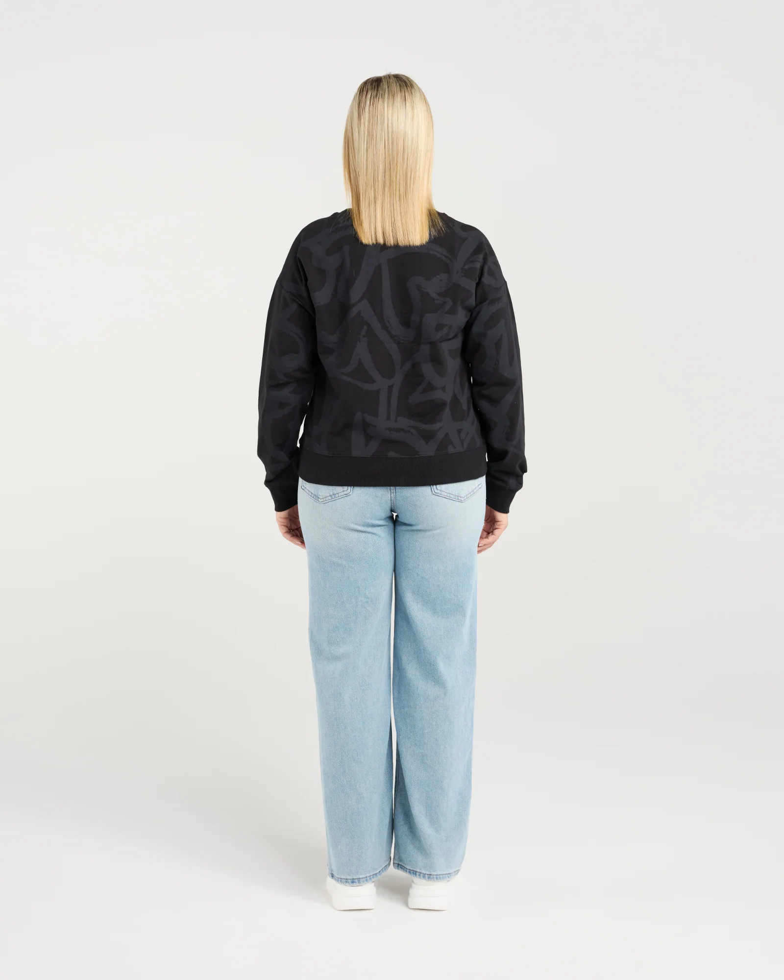 Zafina Verona Jumper Black Hearts - Image 4