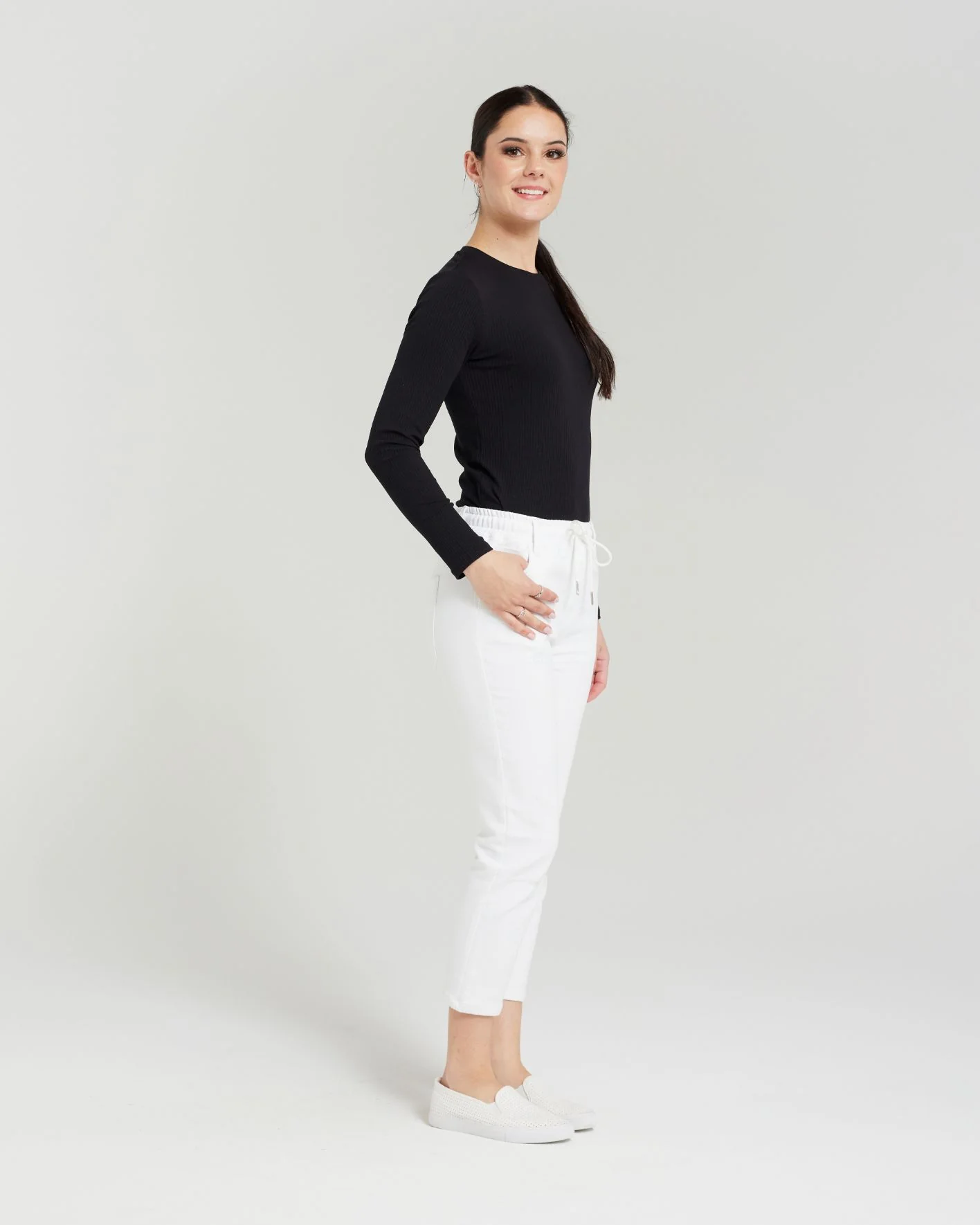 Zafina  Frankie White Pant - Image 5