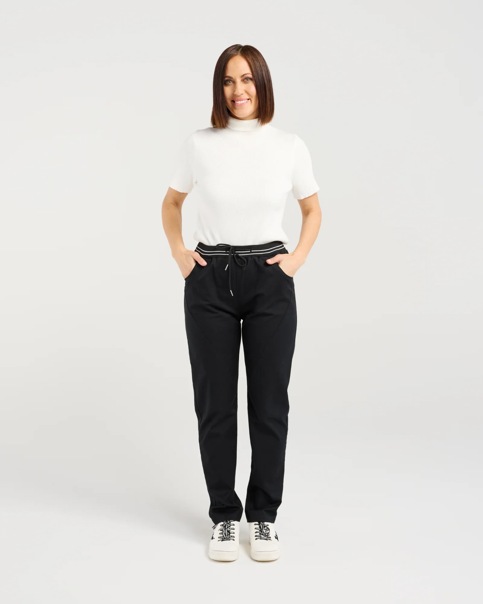 Zafina Zuri Pant Dark Grey - Image 2