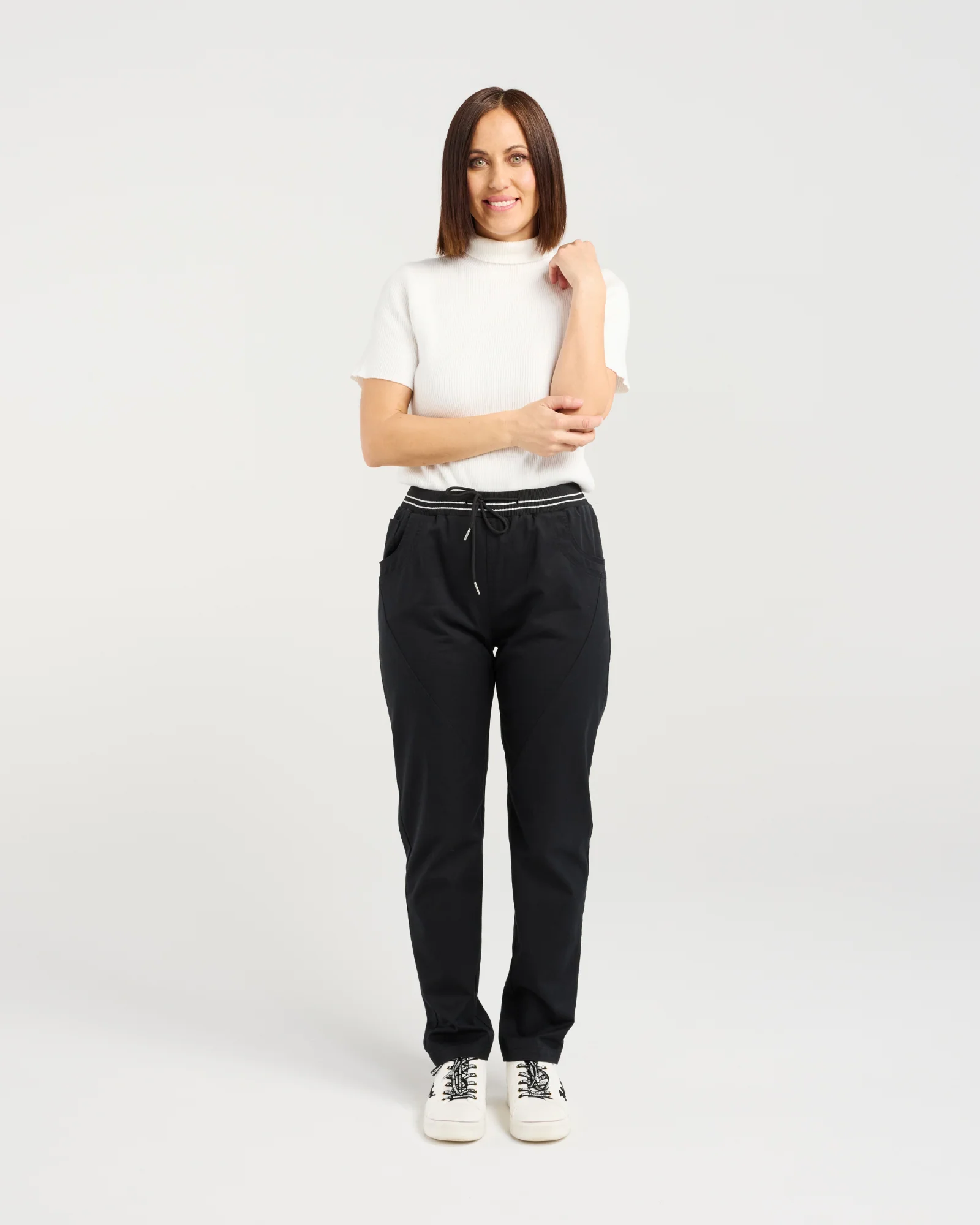 Zafina Zuri Pant Dark Grey - Image 6